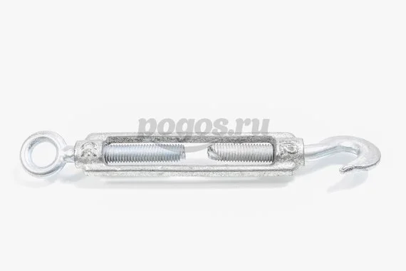 Талреп М12 крюк-кольцо 210-310мм 500кгс цинк DIN 1480