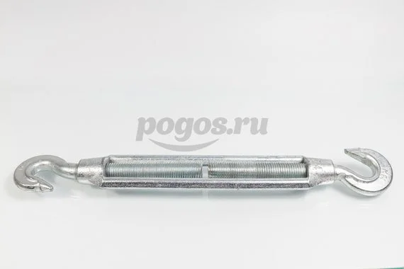 Талреп М24 крюк-кольцо 370-550мм 3000кгс цинк DIN 1480