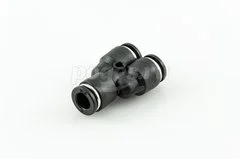 Тройник быстросъемный Y-обр. 8мм пластик  THB