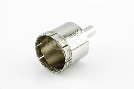 Коронка STRONG 35мм трубчатая по стеклу и керамике