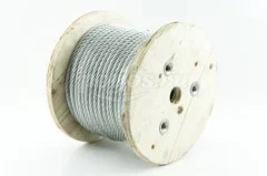 Трос 10мм оцинкованный 1176кгс DIN 3055 (бухта 50м)