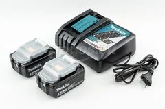 Набор Makpac тип1 (батарея BL1850B - 2шт, зарядное устройство DC18RC, кейс)  MAKITA
