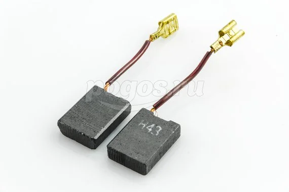 Щетки угольные 6х16х22 поводок клемма-мама для Bosch H43 AEZ