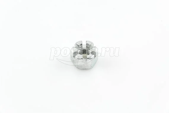 Гайка корончатая М10 цинк DIN 935