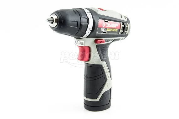 Дрель-шуруповерт ЗУБР ДА-12-2-Ли КМ1