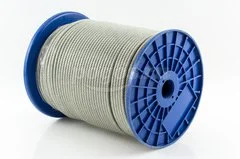 Трос 5/6мм оцинкованный в ПВХ оплетке 300кгс DIN 3055 (бухта 200м)