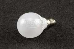 Светодиодная лампа Е14 6W 6500K шар матовый белый Optima VOLPE