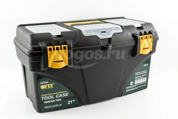 Ящик для инструмента 530х275х290мм (22") пластик FIT