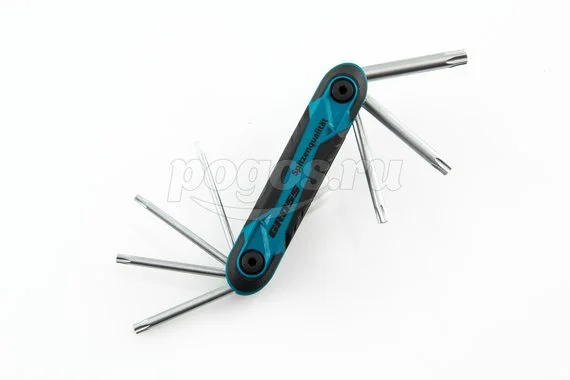 Набор ключей имбусовых Tamper-Torx TT10-TT40 складные 7 шт GROSS