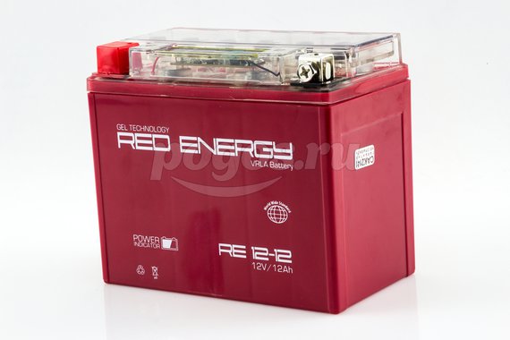Батарея аккум.12V 12A/h свинцово-кислотная RED ENERGY