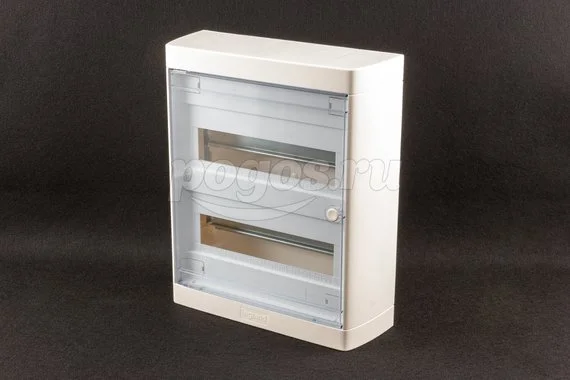 Щит навесной 2х12 мод. с дин.рейками,Nedbox LEGRAND 601247