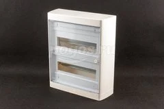 Щит навесной 2х12 мод. с дин.рейками,Nedbox LEGRAND 601247