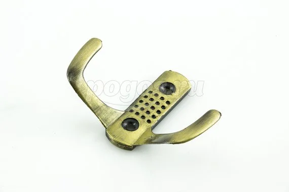 Крючок-вешалка 2 рожковый АЛЛЮР F-011 AB