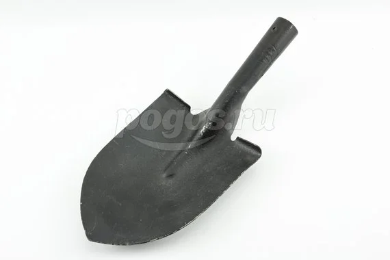 Лопата без черенка, туристическая, легированная сталь  Матик