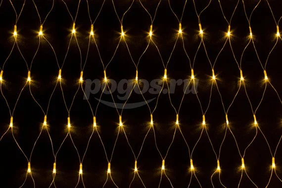 Светодиодная сетка 240LED,1.8х1.7м, 8 реж белый КОСМОС