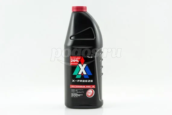 Антифриз -40С (1л) X-FREEZE СИНТЕЗ-ПАК