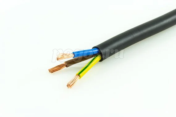Провод кабель ПВС 3х6,0 черн