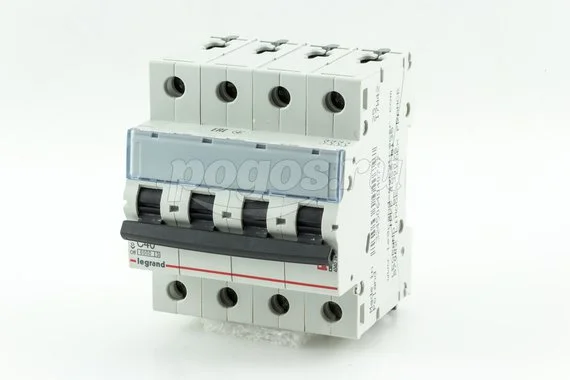 Выключатель автоматич.4п С40А 6kA TX3 LEGRAND