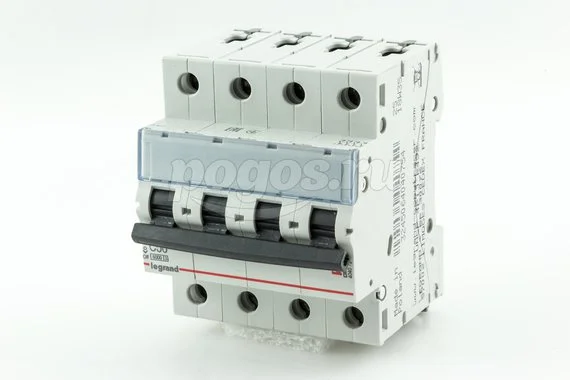Выключатель автоматич.4п С50А 6kA TX3 LEGRAND