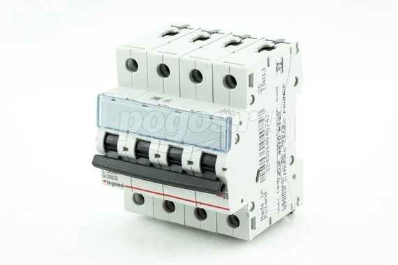 Выключатель автоматич.4п С63А 6kA TX3 LEGRAND