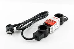 Удлинитель с/з 4x1,5м чёрн. LEGRAND