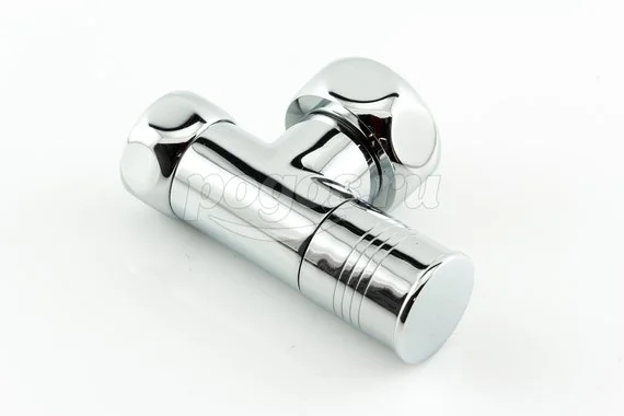 Вентиль угловой для полотенцесушителя 3/4"Fx1"F Luxon