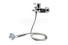 Смеситель однорычажный для ванны вытяжной дивертор CALORIE