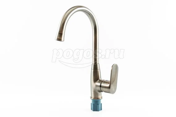 Смеситель для кухни однорычажный высокий излив картр.40мм бронза 2524A45E CALORIE