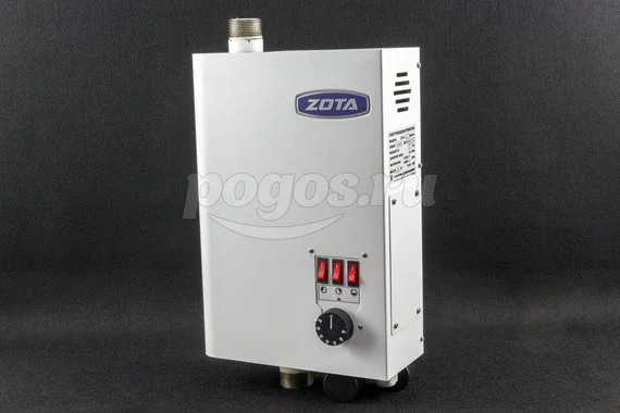 Электрокотел ZOTA-6 Balance 2х4х6кВт, 220/380В, 60м2, 7,5кг ZOTA