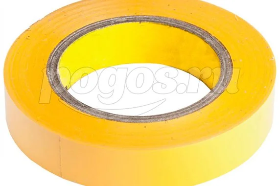 Изолента 17мм*10м, желтая
