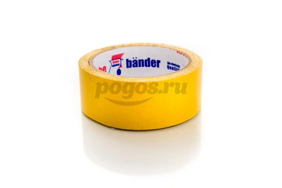 Скотч двусторонний тканевая основа 38мм10м KLEBEBANDER