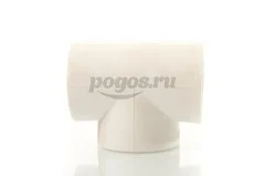 Тройник PP-R d-50мм белый MEERPLAST