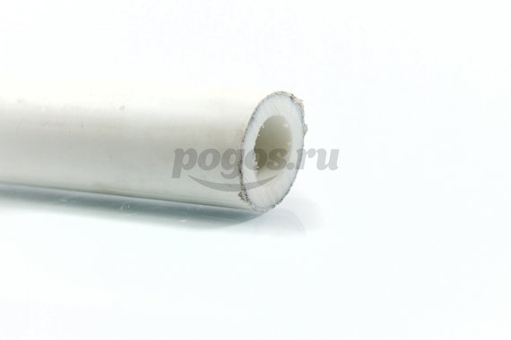 Труба PP-R PN25 d-32мм/4м арм. алюминием белый MEERPLAST