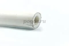Труба PP-R PN25 d-32мм/4м арм. алюминием белый MEERPLAST