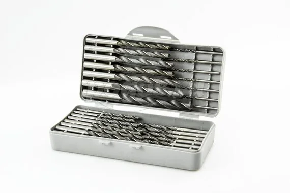 Набор сверл по металлу 1-12 мм; 43 шт