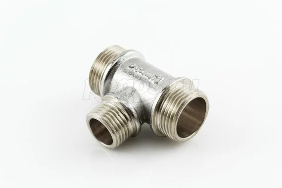 Тройник переходной 3/4"-1/2"-3/4" латунь CTM