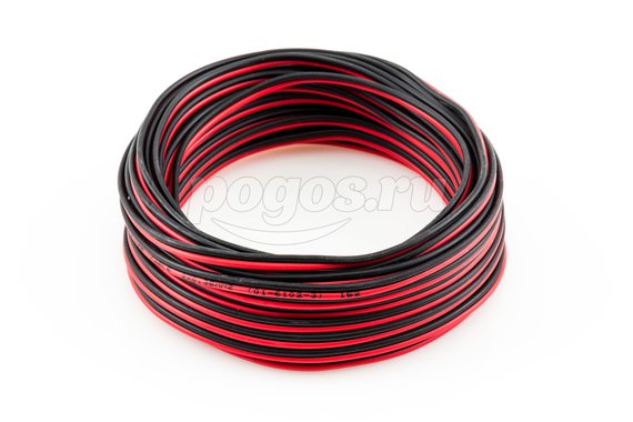Акустический кабель 2х0,35 красно-черн 10м PROCONNECT
