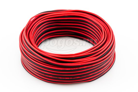 Акустический кабель 2х0,35 красно-черн 20м PROCONNECT
