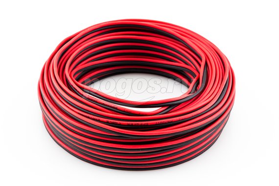 Акустический кабель 2х0,5 красно-черн 20м PROCONNECT