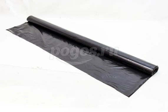 Пленка полиэтиленовая 100мкр шир.1,5м рукав черн.50м