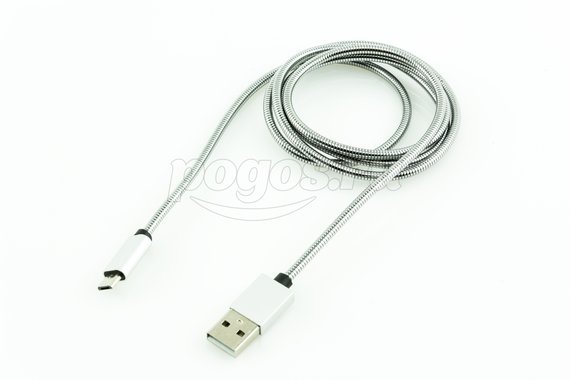 Кабель USB microUSB в металлической оплетке 1м  REXANT /10/