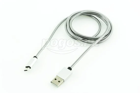 Кабель USB microUSB в металлической оплетке 1м  REXANT