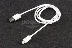 Кабель USB micro USB 2-х сторонний разъем 1м белый REXANT
