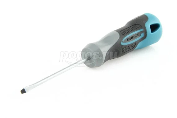 Отвертка SL3x75мм GROSS