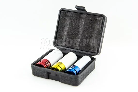 Набор удлинённых ударных 6-тигранных головок 17 мм, 19 мм, 21 мм GROSS