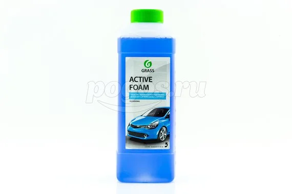 Автошампунь для бесконтактной мойки Active Foam 1кг GRASS