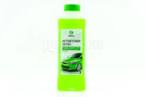 Автошампунь для бесконтактной мойки Active Foam Extra 1кг GRASS