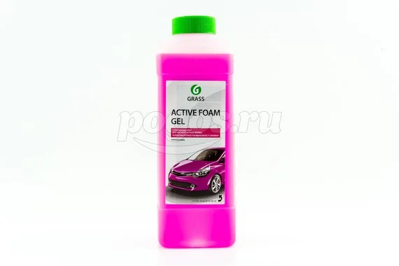 Автошампунь для бесконтактной мойки Active Foam GEL 1кг GRASS