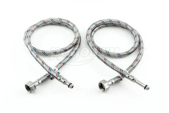 Подводка для смесителей 1000мм 1/2"-M10 (дл.+ кор.штуцеры) CTM