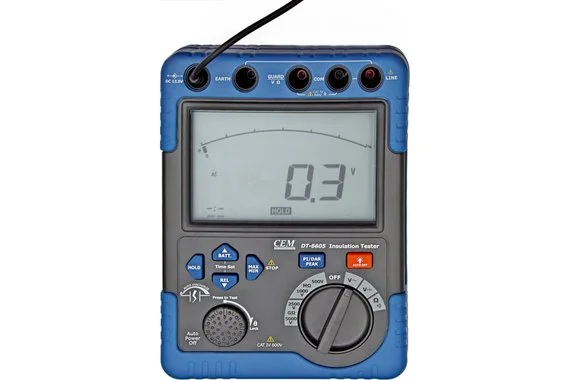Мегаомметр DT-6605 РСТ, CEM Tech